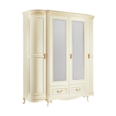 Classic cabinets closet wall unit wardrobe - Model V-Schrank-4D-G