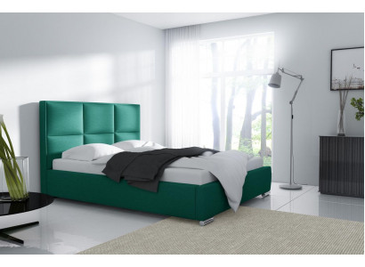 Bed frame green double hotel bedroom beds furniture arrangement design