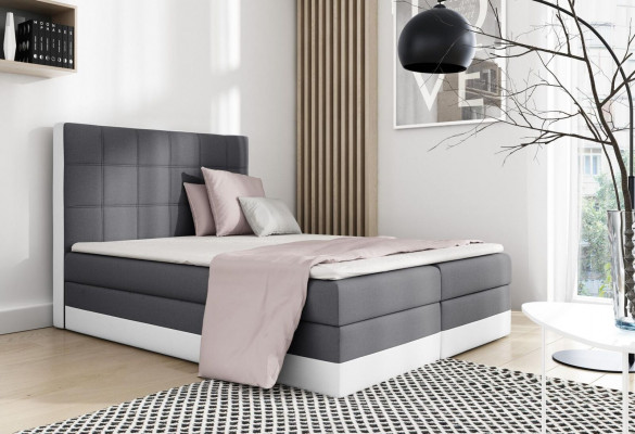 Box spring bed design double hotel modern bed bedroom beds upholstered bed