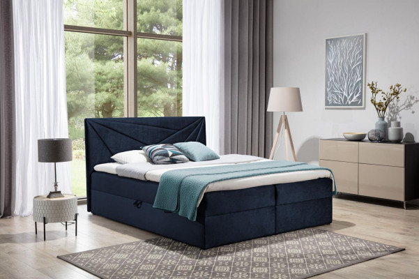 Double bed bed with storage box spring bed marriage bed beds upholstered bed 180cm