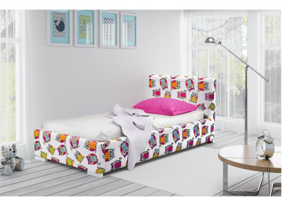 Youth bed children's bed kids design modern bed children's room 90 cm bed box new