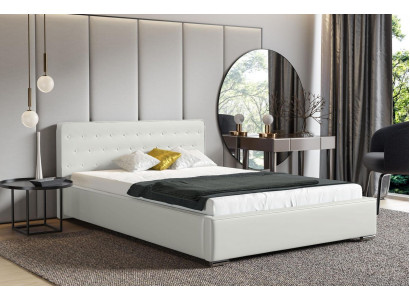 Double bed, marital bed, bed frame, bed, upholstered bed, beds, polyester, bed frame, new.