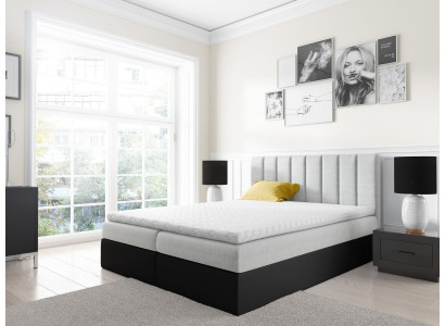 Box spring bed double bed bed with bed base marital bed beds 180cm upholstered bed