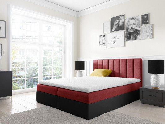Box spring bed double bed bed with bed base marital bed beds 180cm upholstered bed
