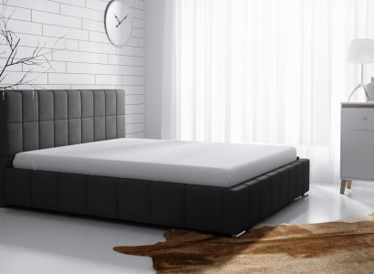 Bed frame Design Double Hotel Modern Bedroom Bed Beds Upholstered Bed New