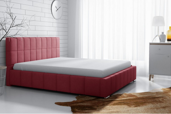 Bed frame Design Double Hotel Modern Bedroom Bed Beds Upholstered Bed New