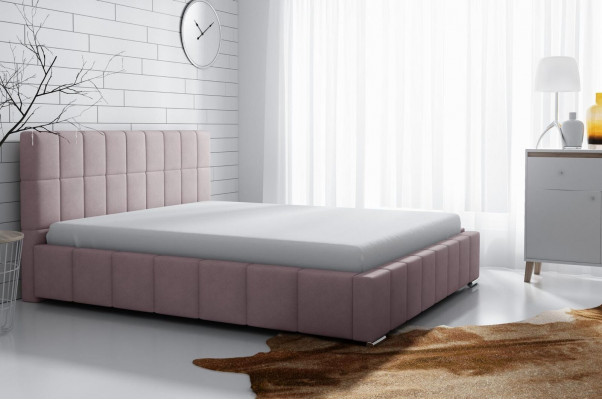 Bed frame Design Double Hotel Modern Bedroom Bed Beds Upholstered Bed New