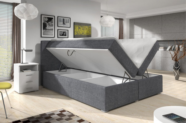 Upholstered bed beds bed upholstery box spring bed design hotel double luxury design