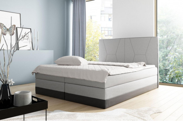 Double hotel modern bed bedroom beds 160x200 box spring bed design new