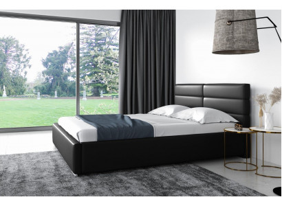 Bed frame wood design double hotel modern bed bedroom beds upholstered bed