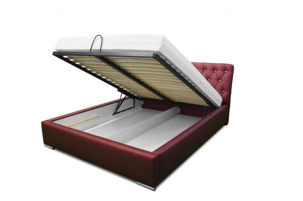 Bed frame bed double bed marital bed bedstead upholstered bed beds 200x200 gray