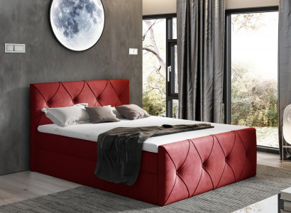 Bed box bed bedroom beds box spring bed textile design double hotel new