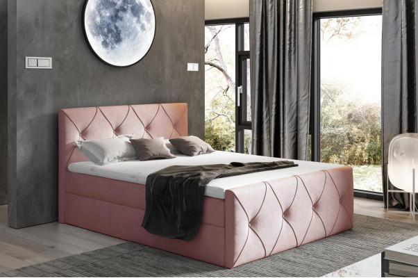 Bed box bed bedroom beds box spring bed textile design double hotel new