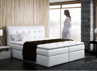 Bed box bed bedroom beds box spring bed textile design double hotel new