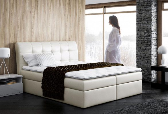 Bed box bed bedroom beds box spring bed textile design double hotel new