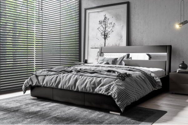 Bed frame wood bed design double hotel modern bed bedroom beds furniture