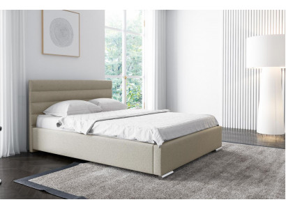 Double hotel modern bed bedroom beds 160x200 upholstered bed bed frame new