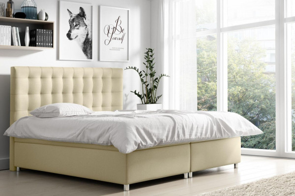Bed box upholstered bed box spring bed design double hotel modern bed 160x200 new