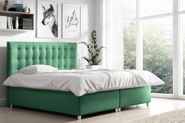Bed box upholstered bed box spring bed design double hotel modern bed 160x200 new