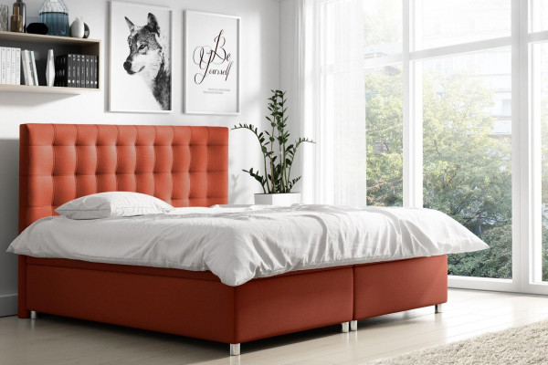 Bed box upholstered bed box spring bed design double hotel modern bed 160x200 new