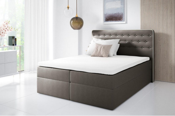 Bed with storage box spring bed contemporary double hotel 160cm bedroom