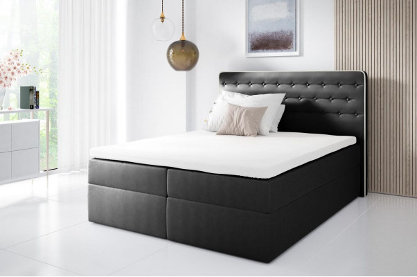 Bed with storage box spring bed contemporary double hotel 160cm bedroom