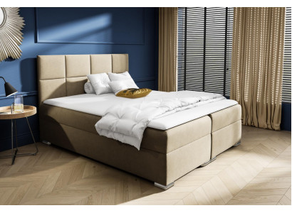 Box spring bed bedroom upholstery design double hotel modern bed bed box