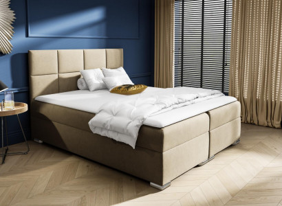 Box spring bed bedroom upholstery design double hotel modern bed bed box