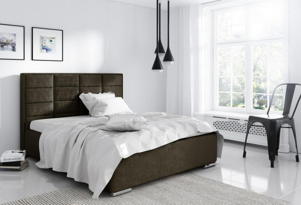 Bed frame fabric textile design double hotel modern bed bedroom beds new