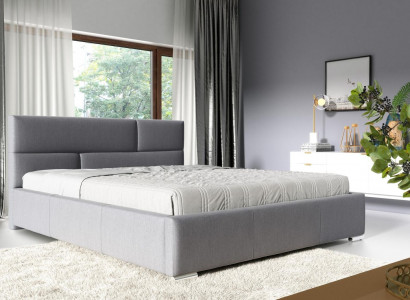 Bed frame bedroom design double hotel modern fabric new 180x200 furniture