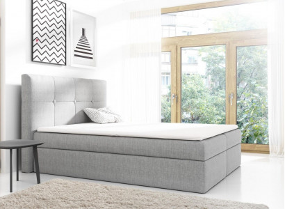 Box spring bed design double hotel modern bed bedroom beds 160cm