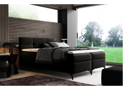 Bed with storage box 180x200 box spring bed design double hotel modern beds new