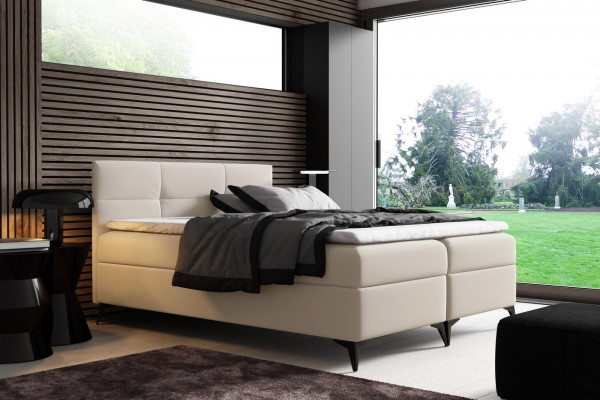 Bed with storage box 180x200 box spring bed design double hotel modern beds new