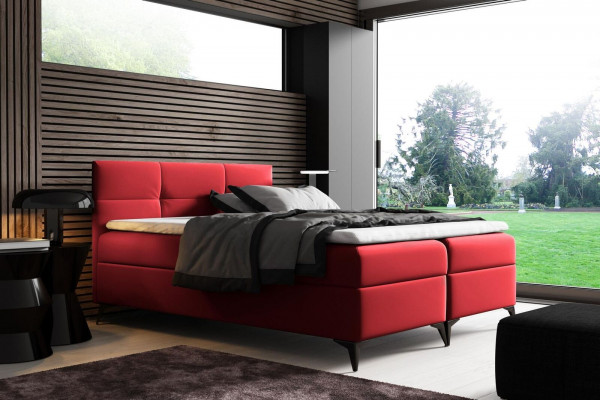 Bed with storage box 180x200 box spring bed design double hotel modern beds new