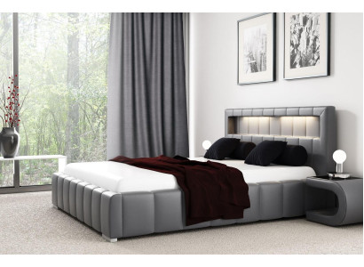 Upholstered bed frame design double hotel modern bed bedroom beds new