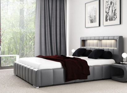 Upholstered bed frame design double hotel modern bed bedroom beds new