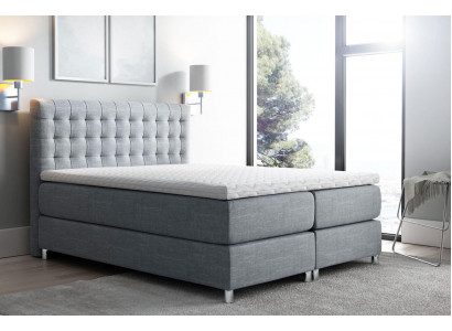Box spring bed double bed matrimonal bed bed frame bed upholstered bed beds polyester