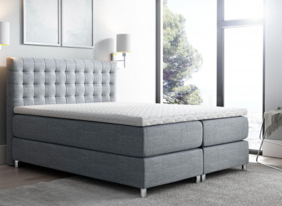 Box spring bed double bed matrimonal bed bed frame bed upholstered bed beds polyester