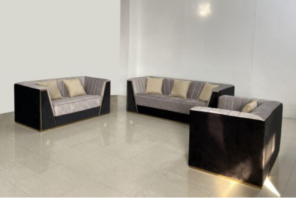 Medusa Seating Furniture Couch Set Fabric Sofa Couches Furniture Furnishings 3-piece