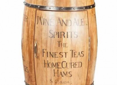 Barrel wine rack home bar vintage wood bar table wooden cabinets round new