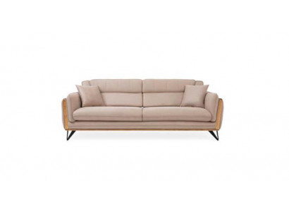 Three-seater couch baroque rococo sofa upholstery classic couches living room