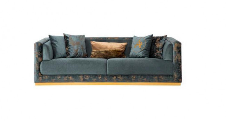 Turkish Three-Seater Couch Sofa Furniture Upholstery Interior Couches Sofas New