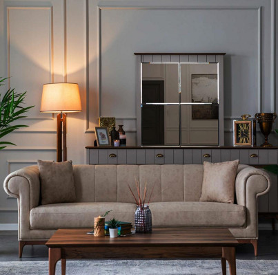 Three-seater comfortable sofa Italian design couches furniture sofas couch