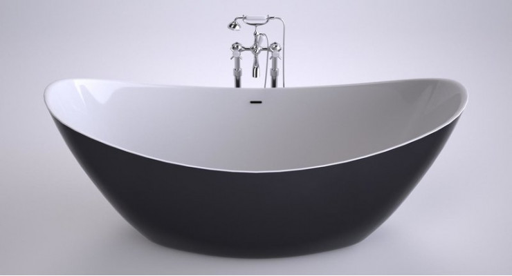 Design bathtub bathtubs oval freestanding modern bathroom
