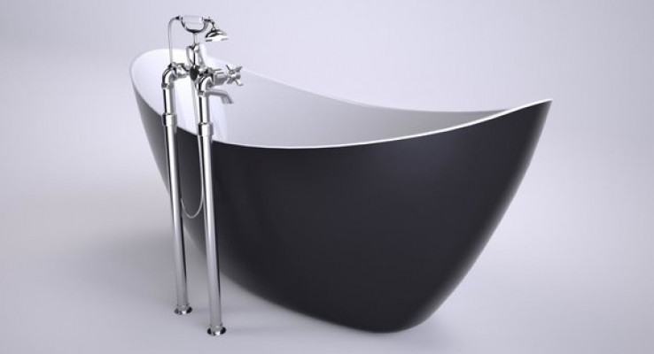 Design bathtub bathtubs oval freestanding modern bathroom