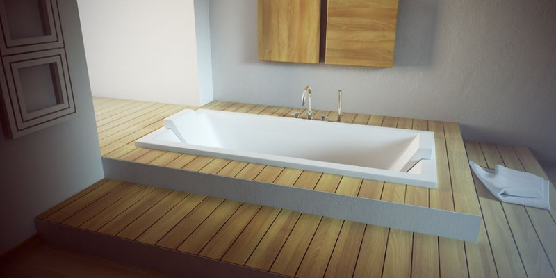Bathtub built-in tub rectangular tub tub set tub bath