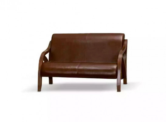 Designer leather bench two-seater office furniture office furniture