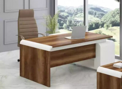 Brown office desk study room furniture corner desks