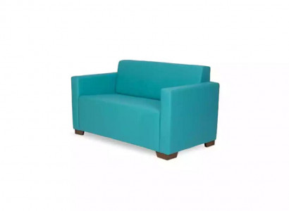 Turquoise two-seater upholstered furniture study modern sofa luxury couch