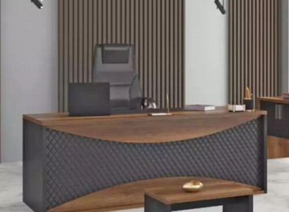 Brown desk tables office desk executive desk 200x90